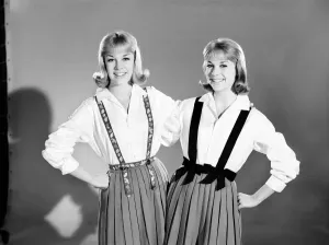 00069 Prints: Baker Twins Wearing Braces Print, July 1962