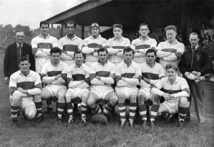 00071 Prints: Workington Town Rugby League Team Print 1953