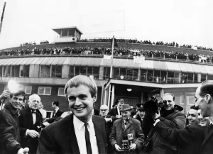 London Airport Arrivals Prints: Scottish actor David McCallum at London Airport. March 1966