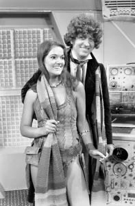 00072 Prints: Tom Baker with Louise Jameson, October 1976 Print (00072)