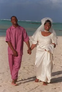 00072 Prints: Ian Wright's Mauritius Wedding Print - July 1993