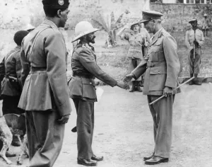 00074 Prints: Ethiopian Emperor Haile Selassie Print, June 1941