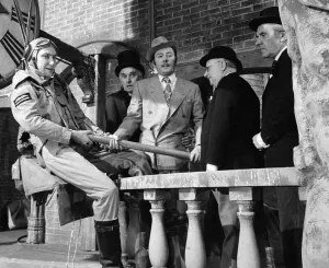 00074 Prints: Print of BBC Dads Army scene, December 1972