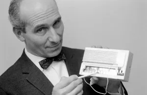 00077 Prints: Burt Coleman with Stylophone Prototype Print, 18th September 1967