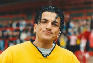 00078 Prints: Peter Andre at The Big Breakfast Print, Roker Park 1996