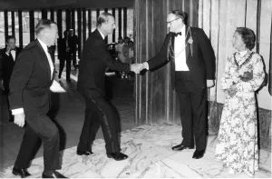 00078 Prints: Prince Philip at Newcastle Civic Centre Print 23rd February 1987