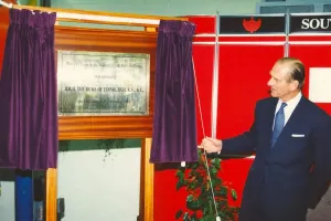 00078 Prints: Prince Philip's 1994 South Tyneside College Visit Print