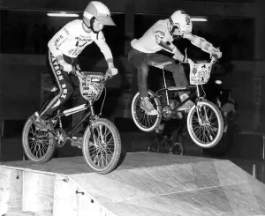 00079 Prints: BMX Bike Obstacle Course Print (00079)