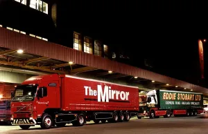 00080 Prints: Delivery Trucks at Mirror Colour Print Watford March 1999