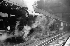 00081 Prints: Steam Locomotive 862 Lord Collinswood Print, Circa 1935