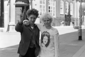 00082 Prints: Malcolm McLaren and Vivienne Westwood, June 1977 Print