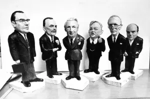 00083 Prints: The Plasticine Models of Tory Leaders Print