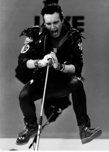 00084 Prints: Adam Ant Live Aid Print - Wembley Stadium