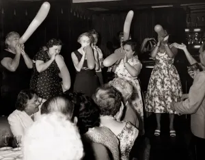 00084 Prints: At the Plantation Night Club Print, Nice, France 1958