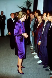 00084 Prints: Princess Diana Meets Dire Straits at Wembley Arena Print 1985