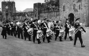 00085 Prints: The 7th Battalion of the Royal Northumberland Fusiliers Print at Alnwick Castle