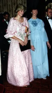 00085 Prints: Dr Anne Gilmore with Princess Diana at Prince and Princess of Wales Hospice Print