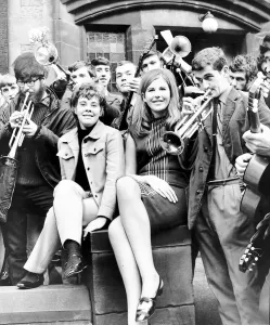 60s Fashion Trends Prints: Rag Dolls, Pat Redman, aged 21, from Wolverhampton (left) and Linda Major, aged 18