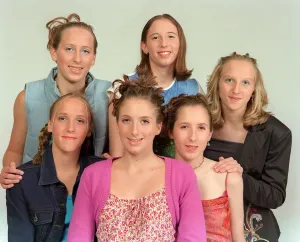 00085 Prints: The Waltons Sextuplets: Unique Personalities in One Print