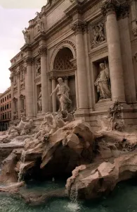 00086 Prints: Trevi Fountain Italy Print (00086)