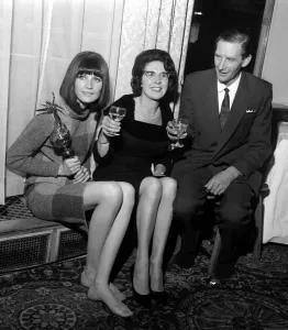 Sandie Shaw with Family at the Cafe Royal, 1964 Print
