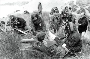 00088 Prints: Paul Darrow on Northumberland Coast Print 1979