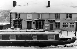 00093 Prints: Coventry Canal Basin Print, 15th January 1982