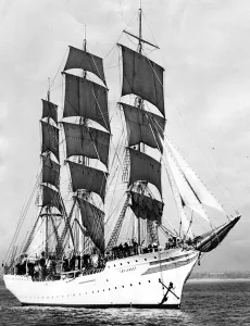 00095 Prints: The Norwegian training sailing ship Sorlandet Print (00095)
