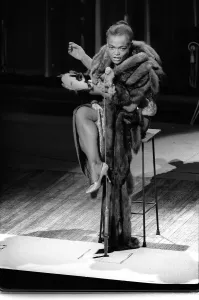 00097 Prints: Eartha Kitt Rehearsal Print