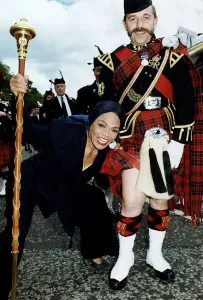 00097 Prints: Print of Eartha Kitt at the Edinburgh Festival, August 1994