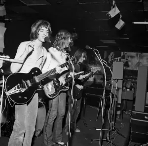 00097 Prints: Humble Pie Print, 1972 Rock Band Photo