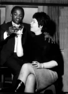 00097 Prints: Danny Williams Print 1968 with Wife Carole
