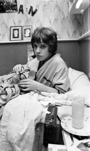 00098 Prints: Peter Frampton at Home in Bed, 14th January 1968 Print