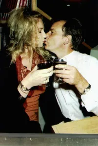 Keith Floyd with Shaunagh Mullet Print, October 1993