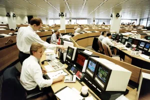 Money Prints: Natwest Bank Trading Floor Print, London 1991