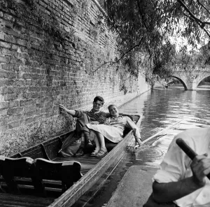 Cambridge Punt Print, 1954