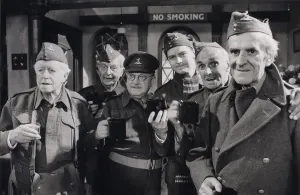 Dads Army Last Recording Print, BBC TV Centre 1977