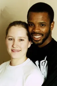 Duke McKenzie Boxing Print with Wife Diane