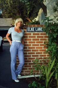 Elke Sommer Actress Print - October 1980