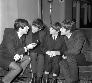 Mirror Prints: The Beatles at Carlisle Cinema Print 1963