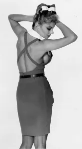 Jilly Johnson 1988 Backless Dress Print (00148)