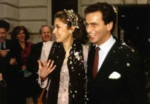 Deborah Moore Marries Jeremy Green Print December 1989