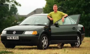 Jim White Print - Volkswagen Passat 1997