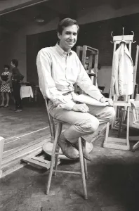 Entertainment In The 1960s Prints: Actor Anthony Perkins during rehearsals for The Male Animal June 1968