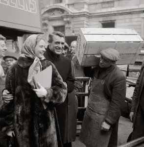 Ingrid Bergman - Covent Garden London Print 1957