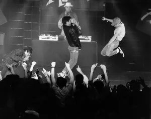 Music Festival Prints: Beastie Boys 1987 Montreux Rock Festival Print