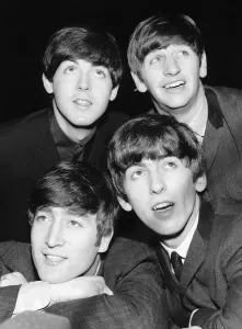Mirror Prints: The Beatles 1963 Print: John, George, Ringo and Paul