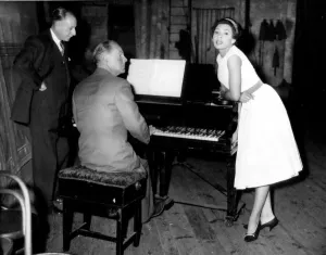 Shirley Bassey Returns to Wales Print, 15th Sept 1958