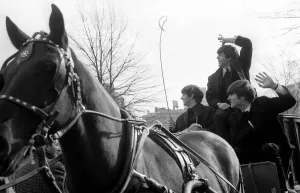 The Beatles in Central Park Print - 9 February 1964