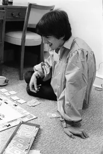 George Harrison at Lafayette Motor Inn Print, 30 August 1964
